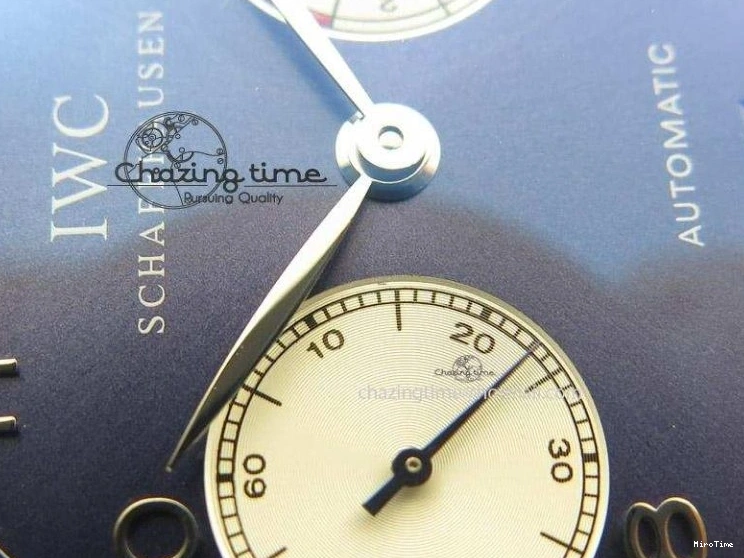 MIROTIME 0327 Portuguese Real PR IW500112 ZF 1:1 Laureus Edition On Black Leather Strap A Flexible 7369